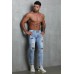 Men Ripped Slim Fit Skinny Jeans