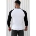 Black OLD LIVES MATTER Color Block Long Sleeve Top