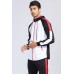 Men's Hooded Color Block Sweatshirt Sports Suit