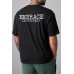 Black EMBRACE DEFINITELY Drop Sleeve Men's Oversized Tee