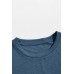 Blue ROCK RIDE Graphic Print Slim-fit Men's T-shirt